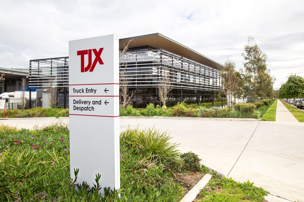 Sydney Business Park TJX Totem