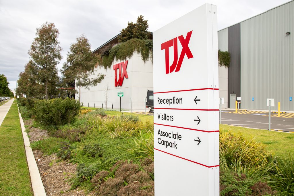 Sydney Business Park TJX Totem