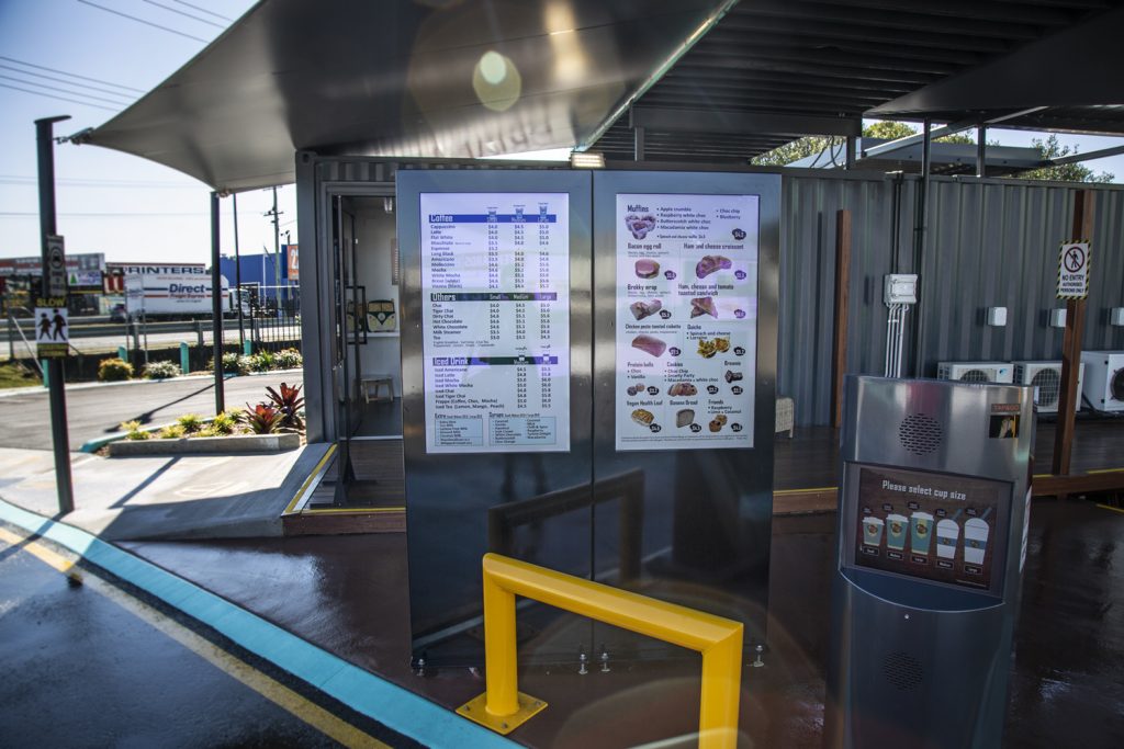 Drive Thru Digital Menu Boards