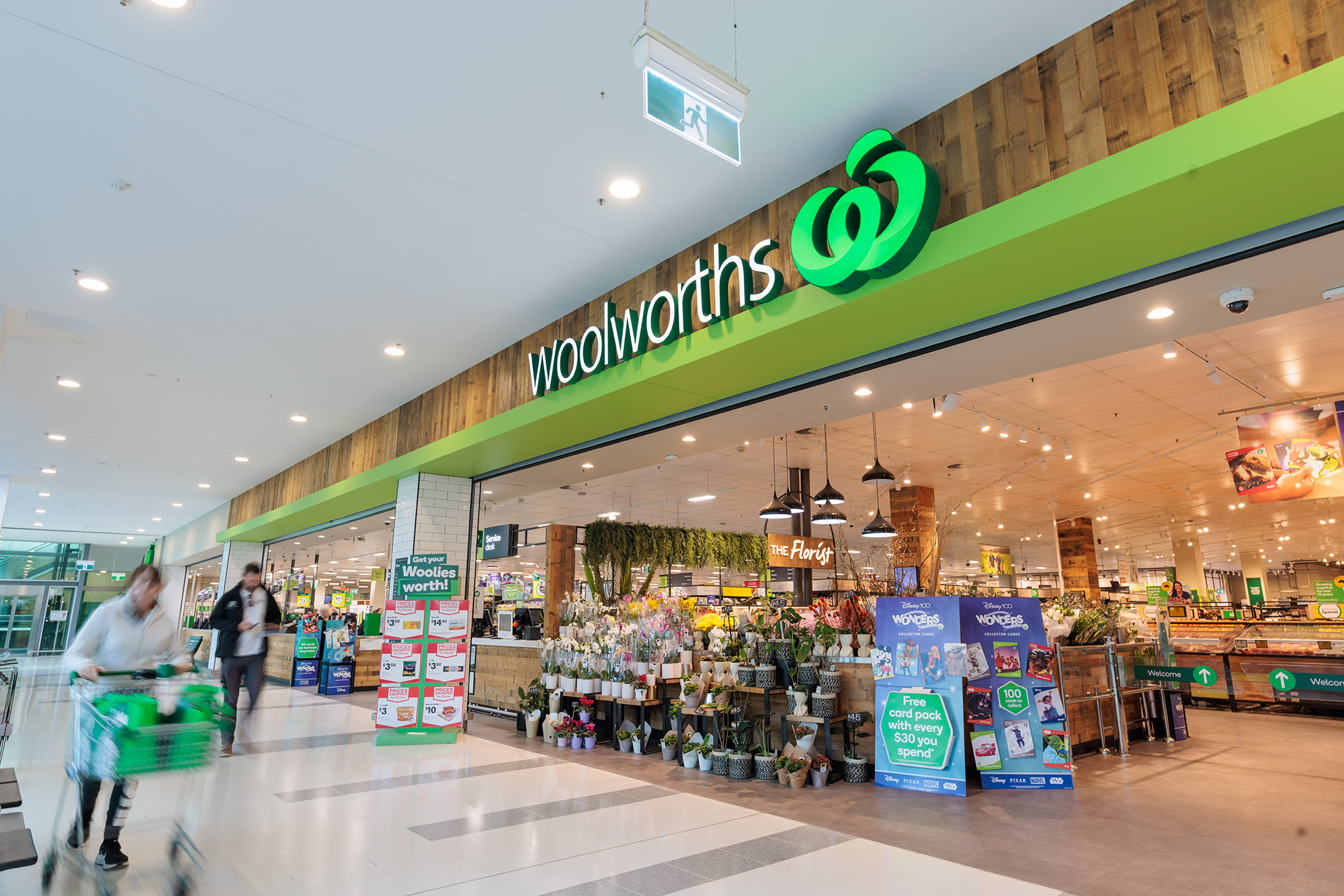 3D Illuminated Letters - Woolworths