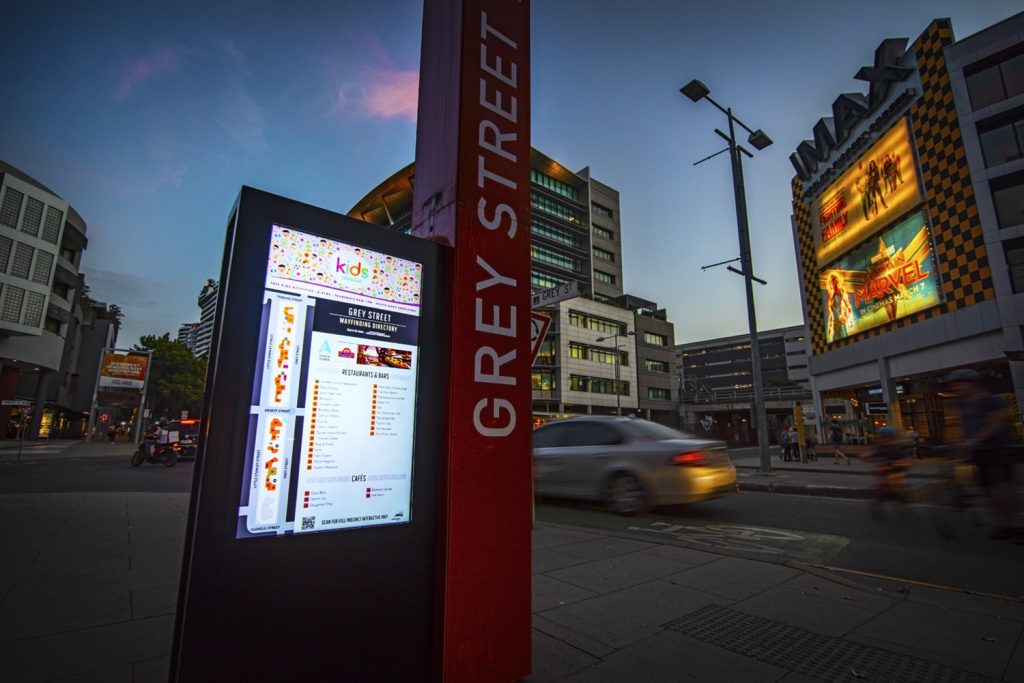 Outdoor Digital Kiosk Southbank