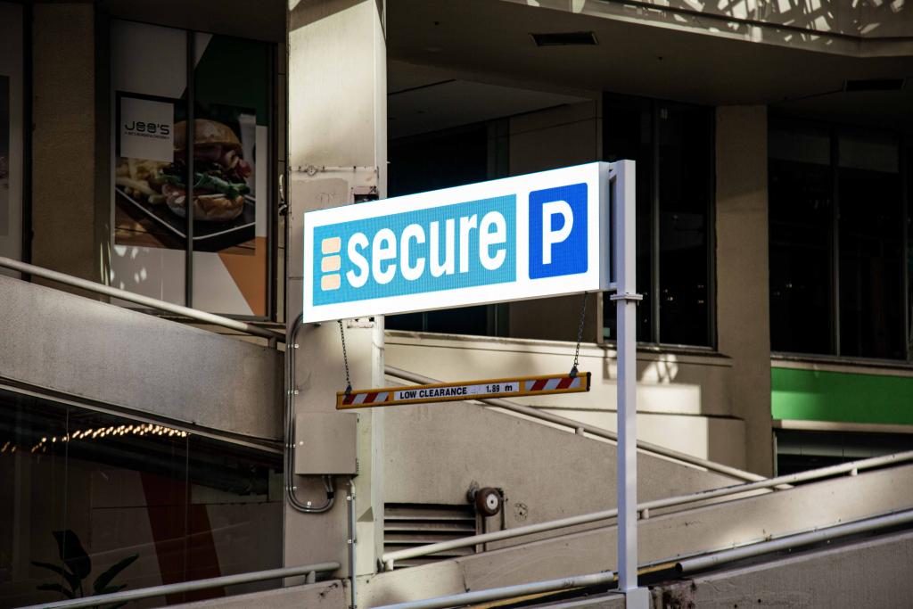 Outdoor LED - Secure Parking Wintergarden