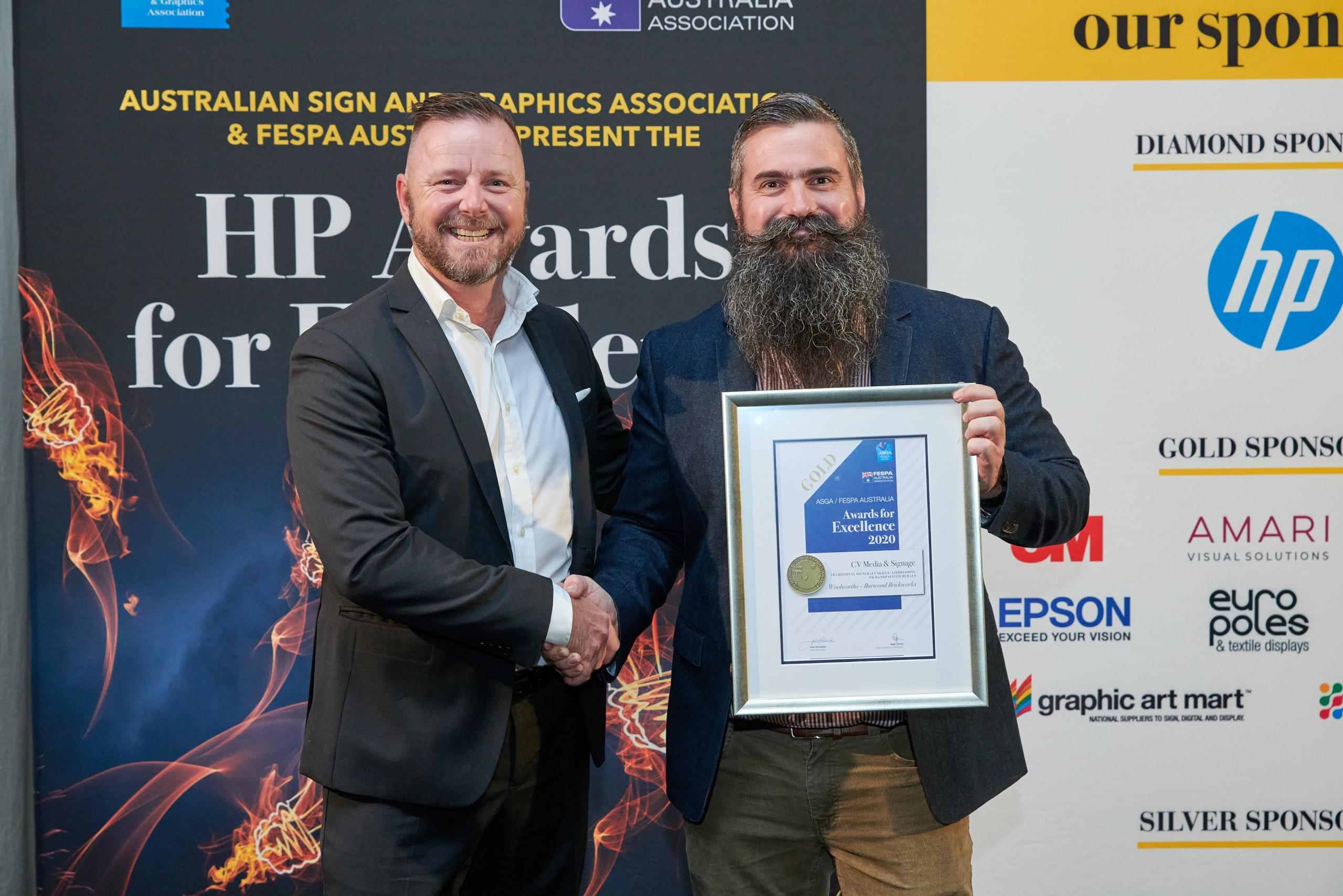 CV Media & Signage recognised for excellence