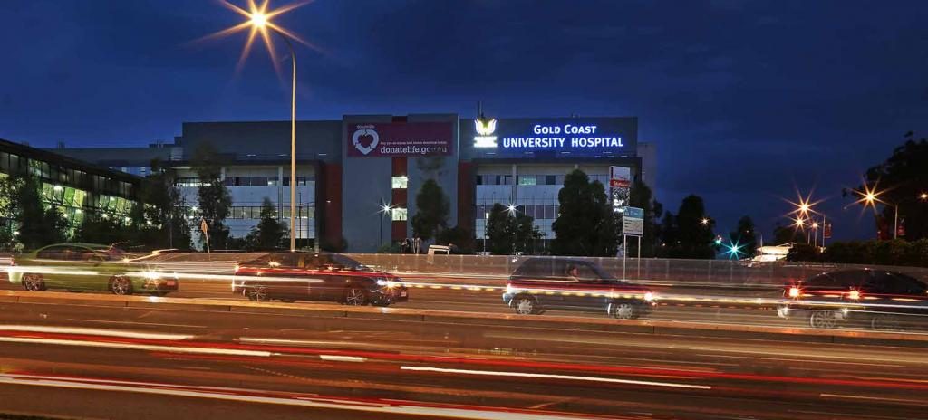 Gold Coast University Hospital Sky Signage