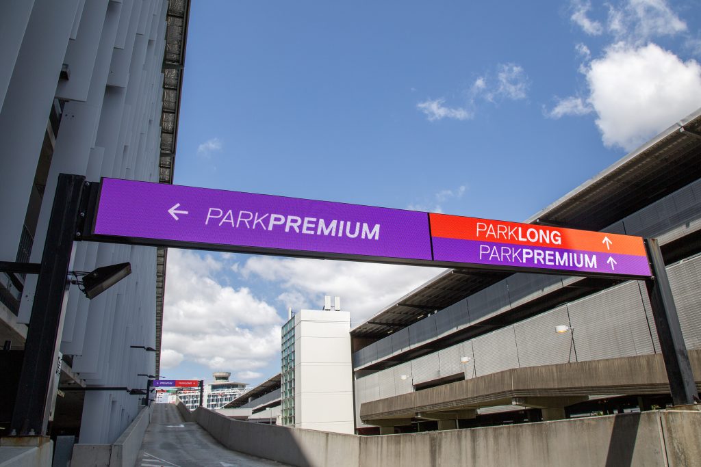 Brisbane Airport LED Entrance Signs