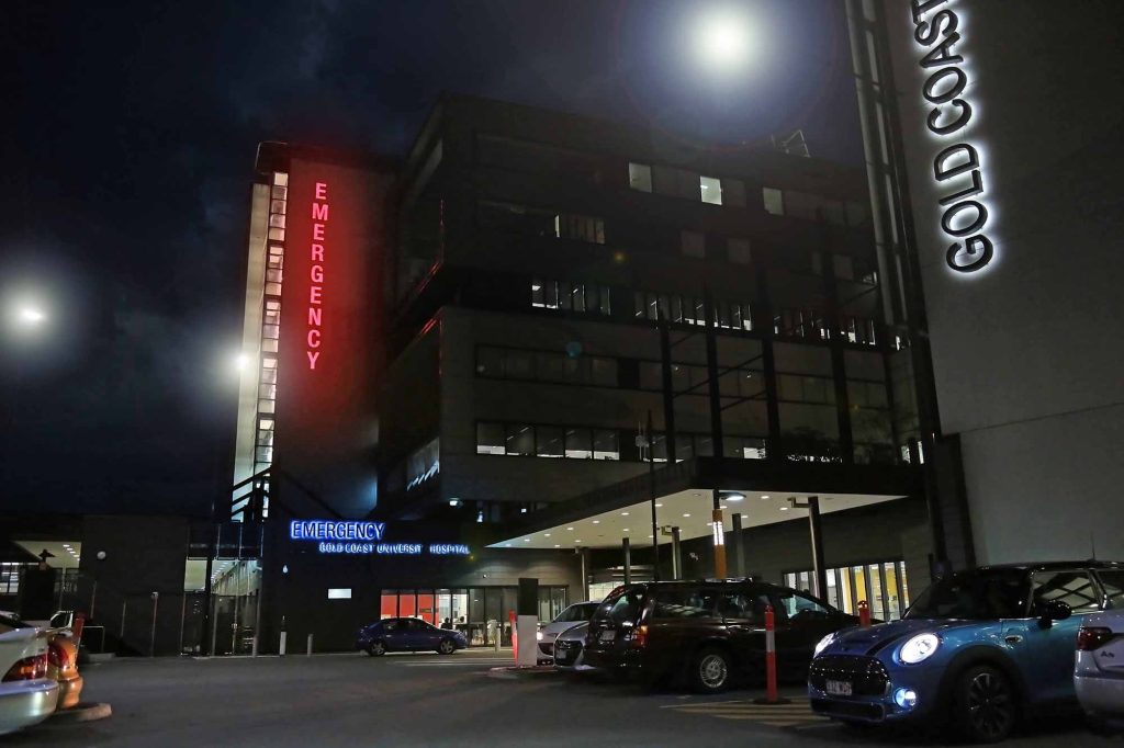 Gold Coast University Hospital Sky Signs