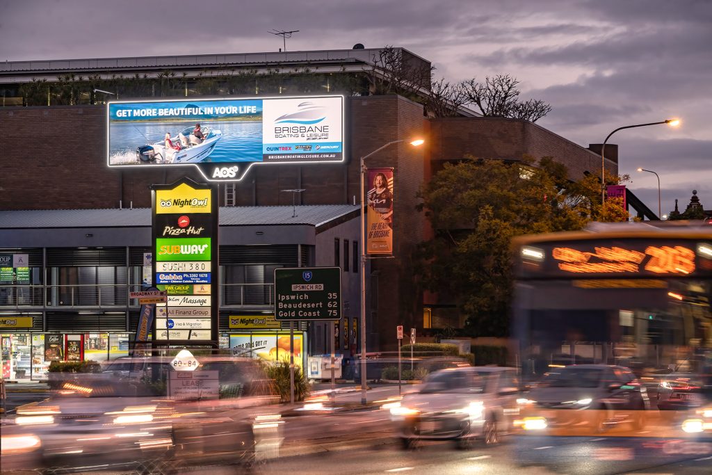 Digital Billboard - AOSCo Woolloongabba