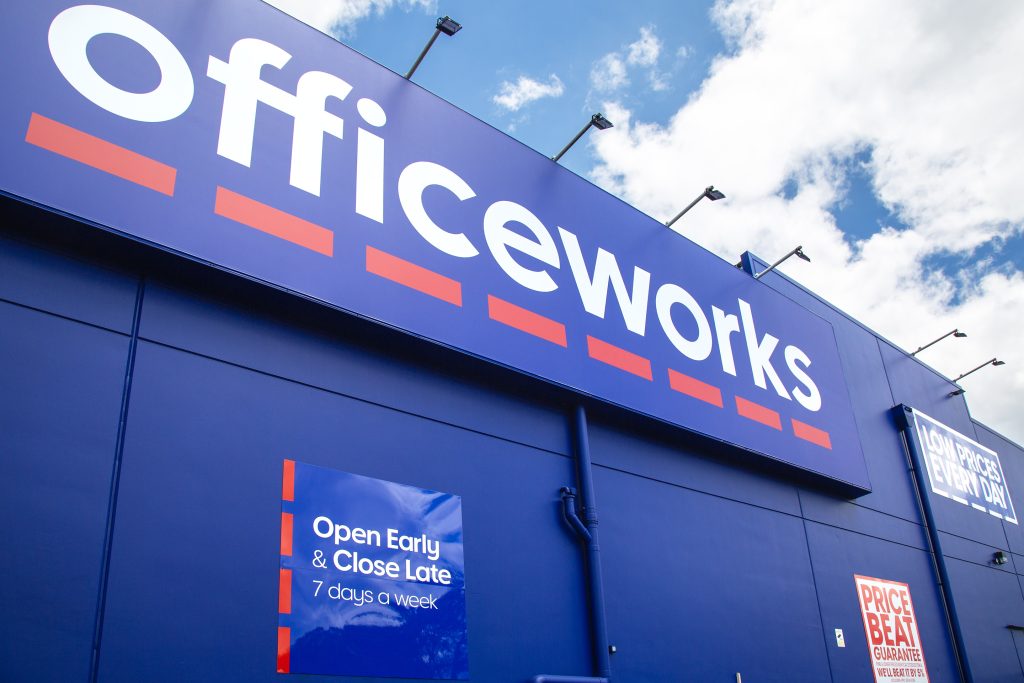 Officeworks External Signage