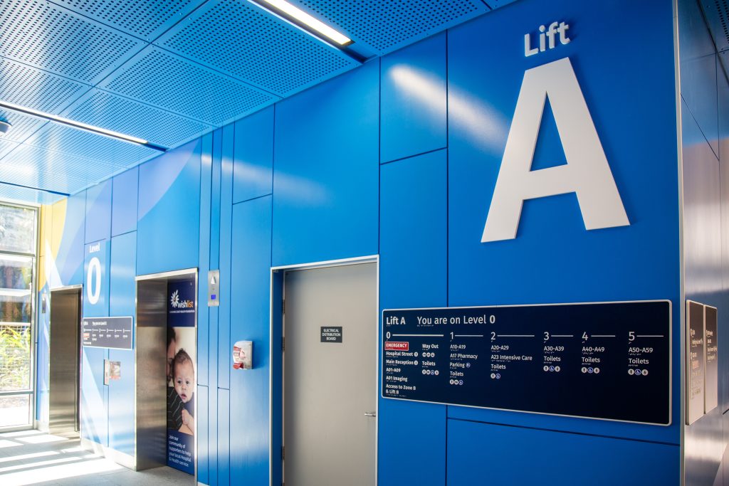 Sunshine Coast University Hospital Wayfinding - Zone A