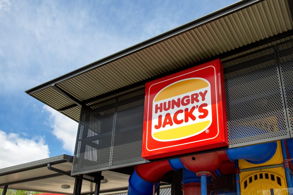 Hungry Jacks External Signage