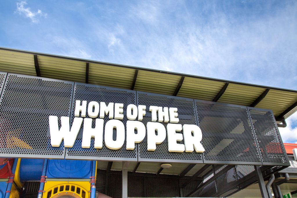 Hungry Jacks External Signage