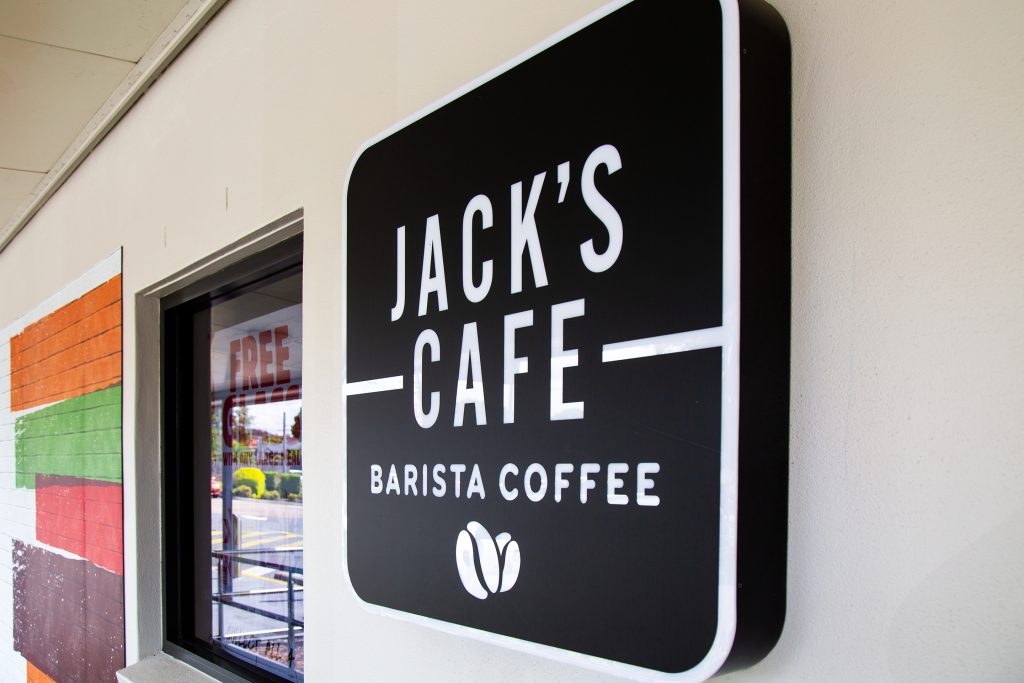 Hungry Jacks Internal Signage